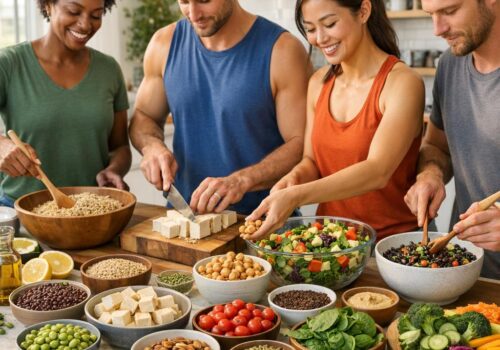 Vegane Proteine clever kombiniert für mehr Leistung & Balance